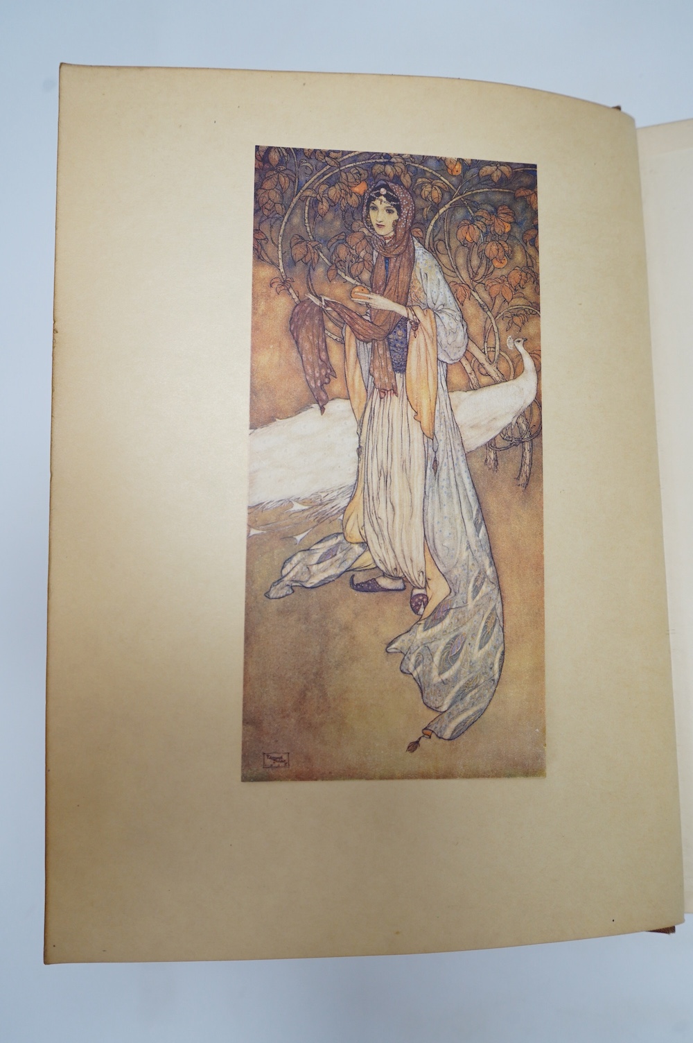 Dulac, Edmund (illustrator) – 4 works – Hans Christian Andersen, La Reine des Neiges et Quelques Autres Contes, limited edition, this being number 390 of 500 copies signed by Dulac, 4to, 28 tipped-in colour plates, capti